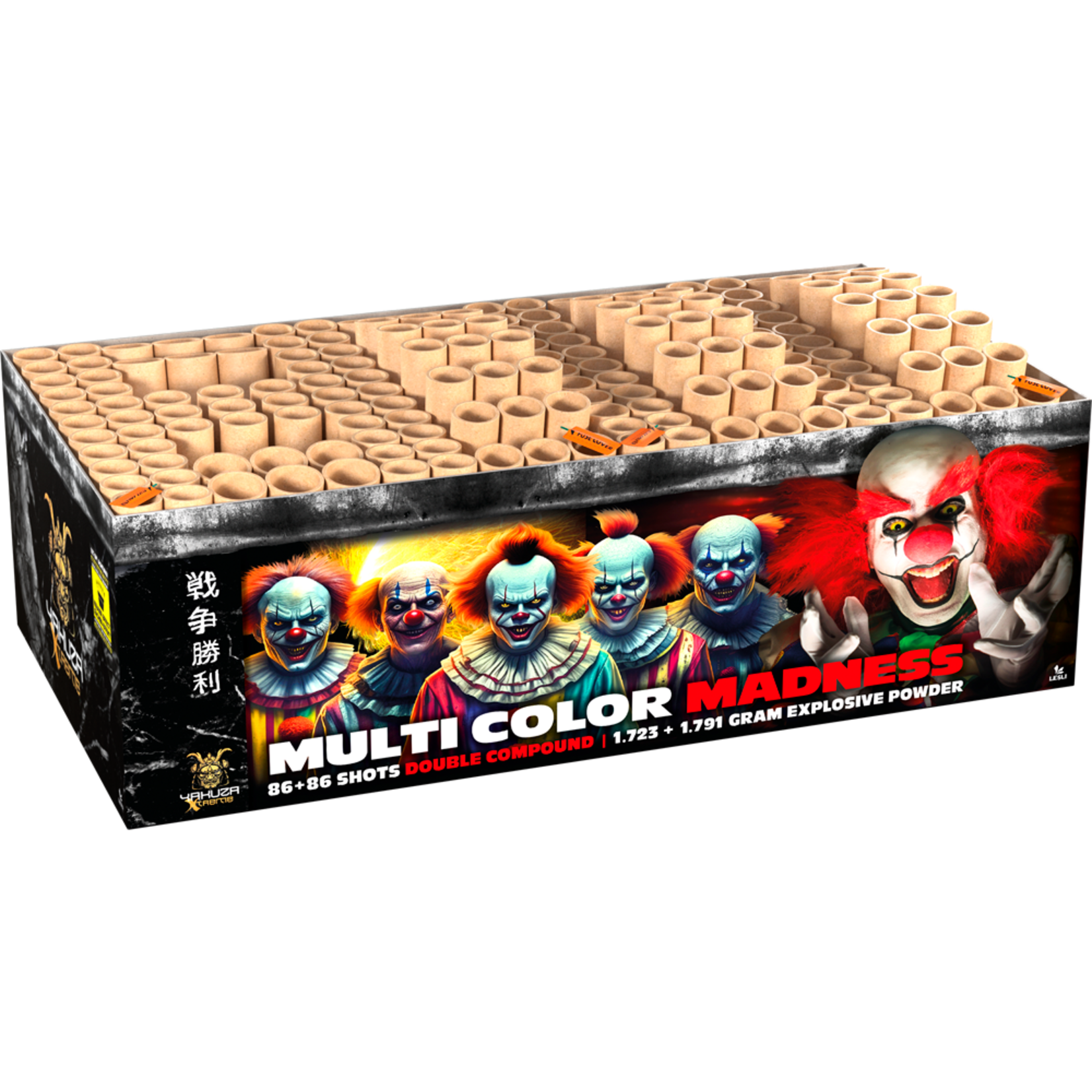 Lesli Vuurwerk Multi Color Madness 172 shots